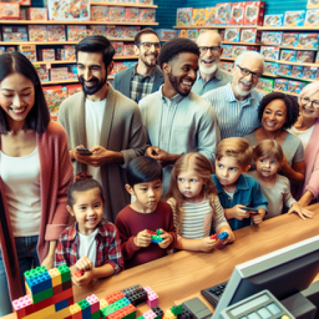 Πράγματα που Παρατηρεί Κανείς Όταν Στέκεται στην Ουρά για το Ταμείο σε Ένα Κατάστημα LEGO